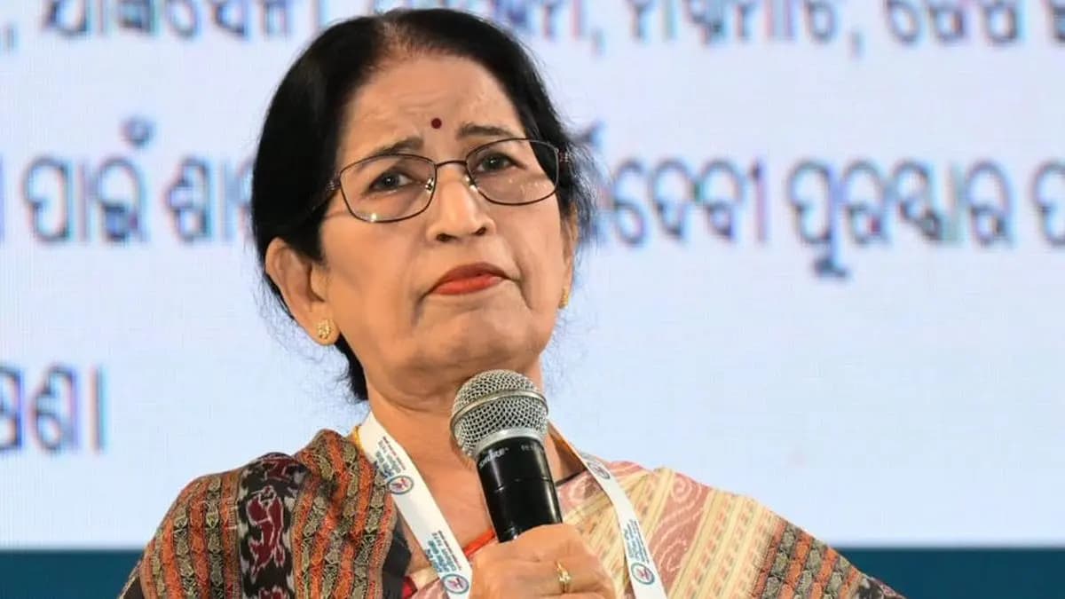 Odia Literary Giant Pratibha Ray Champions Traditional Values