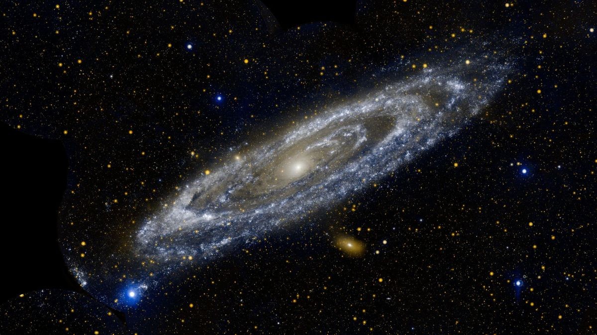 Andromeda Galaxy's Star Formation Slows, Smaller Neighbor Suspected